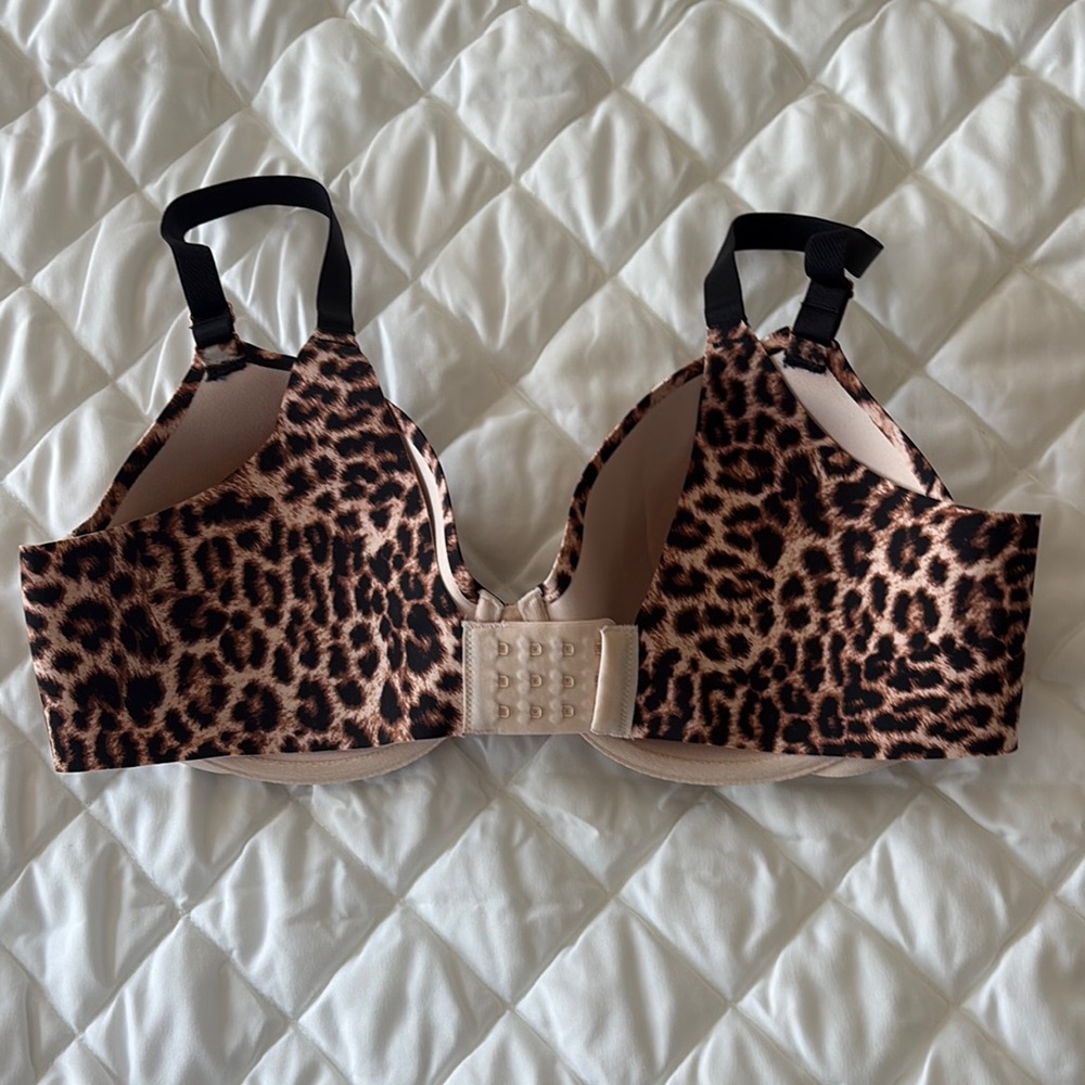Soma Intimates Vanishing 360 Perfect Coverage Bra Leopard Print, 40C - Picture 3 of 4
